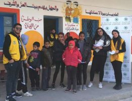 190 élèves de l'école primaire de Ghraiba ont été examinés