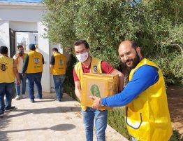 Leo Sfax Med chargée du couffin de Ramadhan